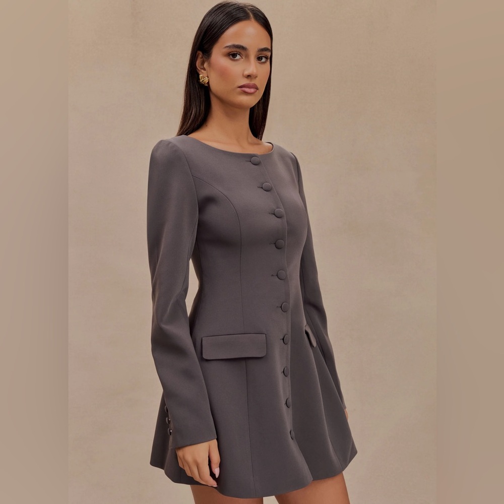 Meshki Jolie Button-Down Dress